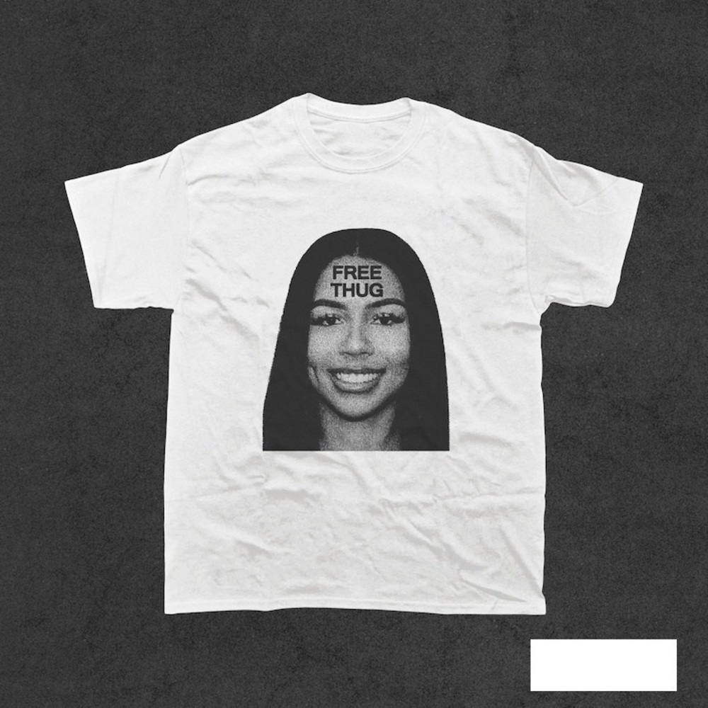 FREE THUG Young Thug T-Shirt YSL Shirt Rap Shirt Hip Hop Shirt